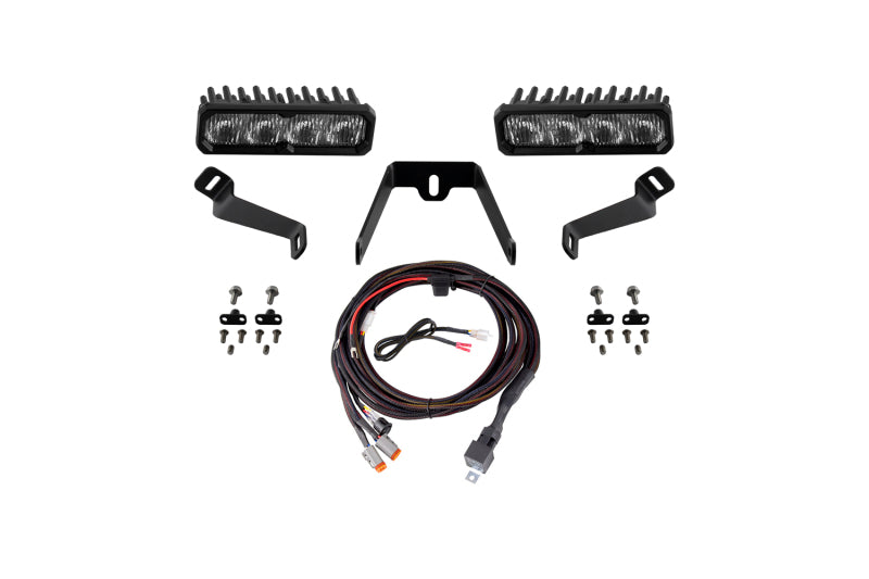 Diode Dynamics 2015-2017 Subaru WRX SS6 Max LED Kit White Fog 6000K