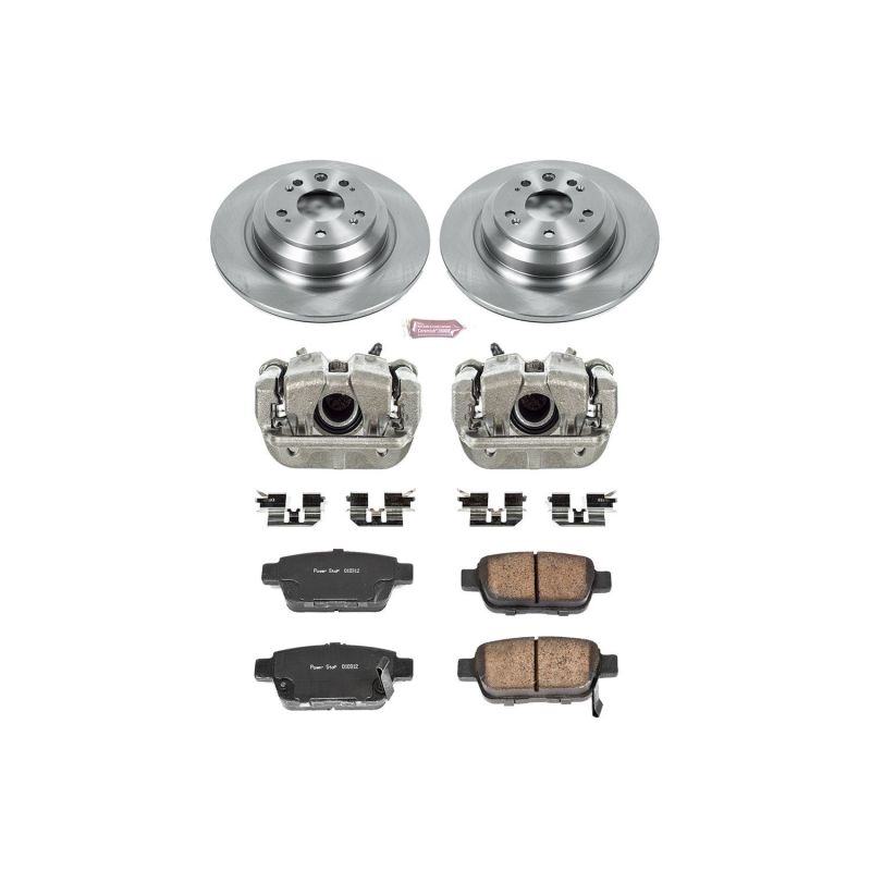 PowerStop Power Stop 09-14 Acura TL Rear Autospecialty Brake Kit w/Calipers