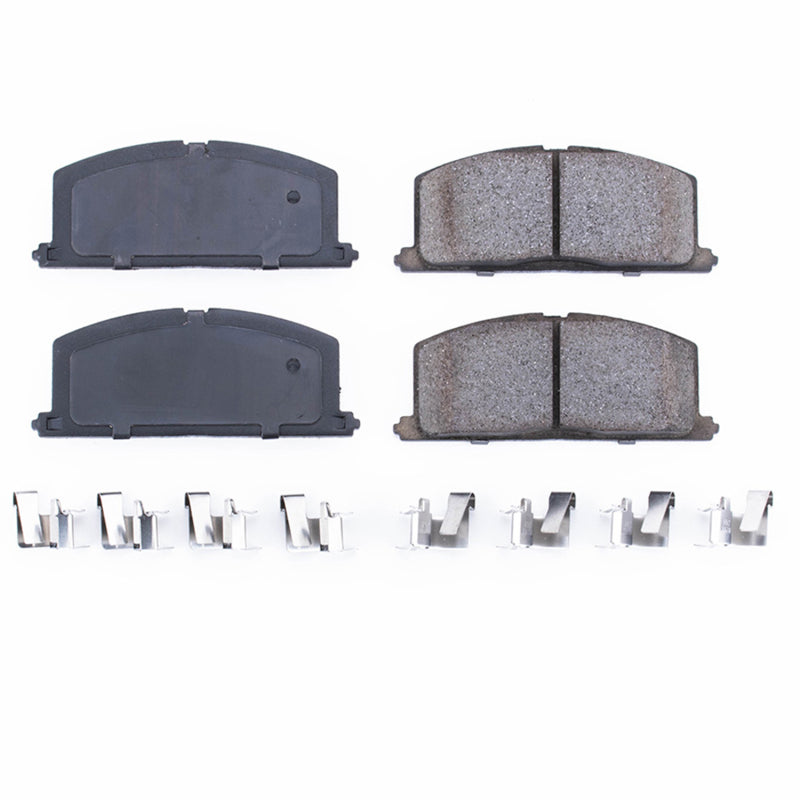 PowerStop Power Stop 85-88 Chevrolet Nova Front Z17 Evolution Ceramic Brake Pads w/Hardware