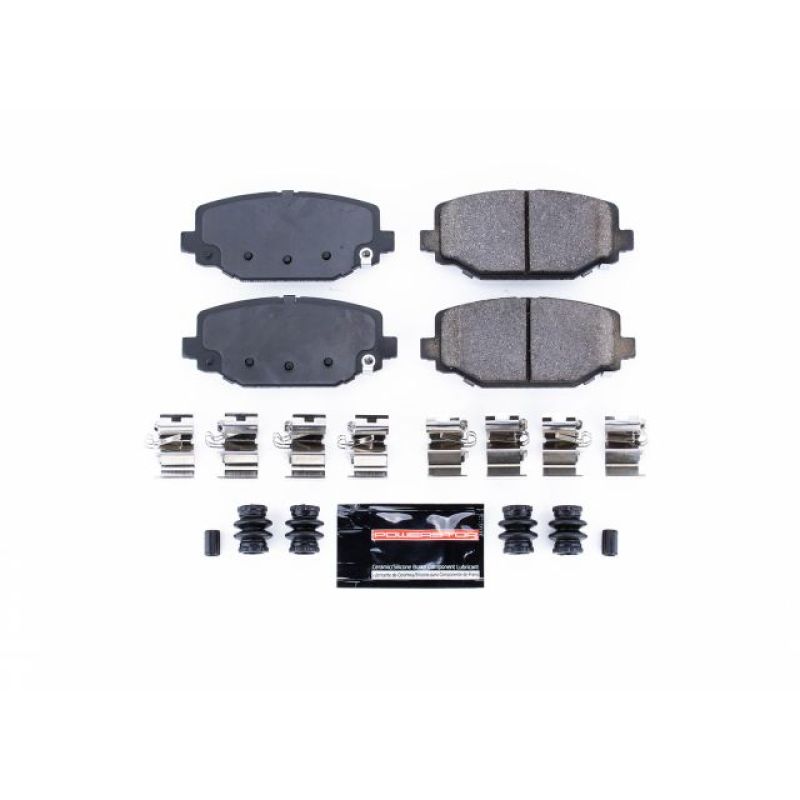 PowerStop Power Stop 12-16 Chrysler Town & Country Rear Z23 Evolution Sport Brake Pads w/Hardware