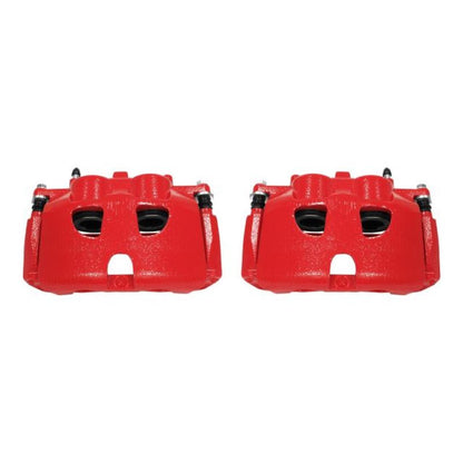 PowerStop Power Stop 10-17 Ford Expedition Front Red Calipers w/Brackets - Pair