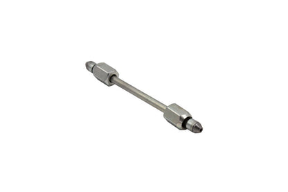 Fleece Performance 7in High Pressure Fuel Line (8mm x 3.5mm Line M14x1.5 Nuts)