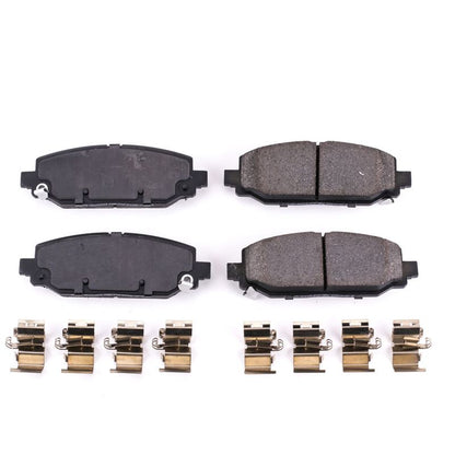 PowerStop Power Stop 18-19 Jeep Wrangler Rear Z17 Evolution Ceramic Brake Pads w/Hardware