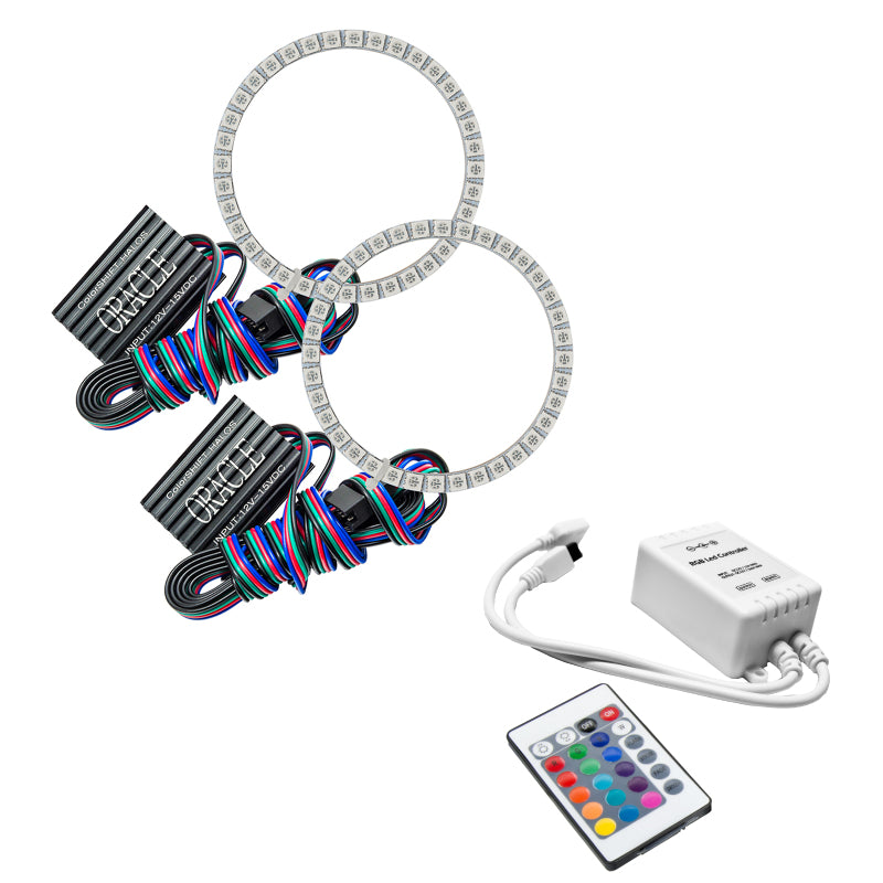 ORACLE Lighting Oracle Toyota 4-Runner 14-18 Halo Kit - ColorSHIFT w/ Simple Controller