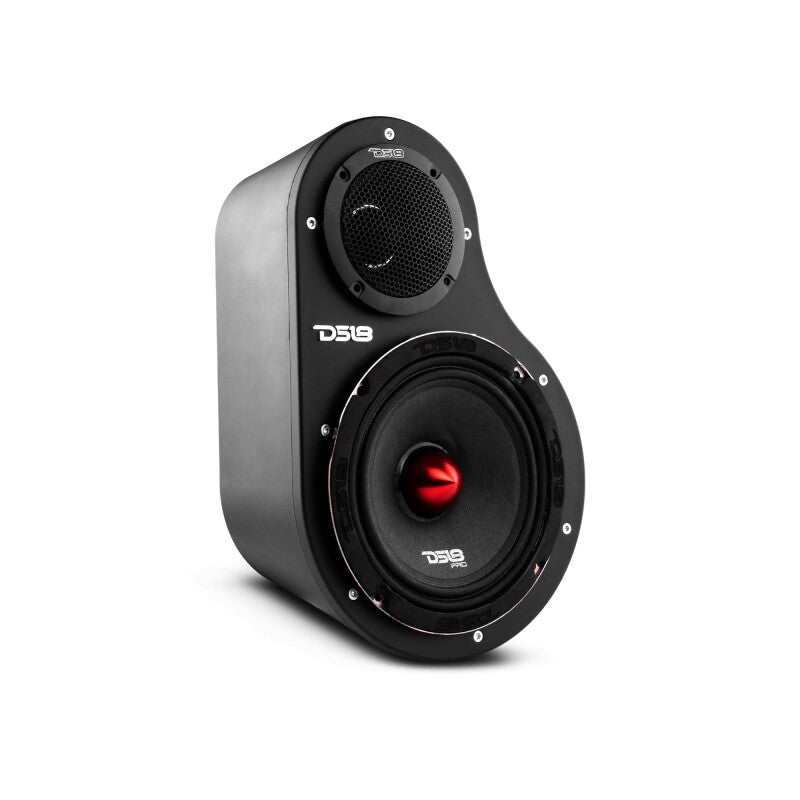 DS18 6.5in 2-Way Speaker Pods Fits 2x 6.5in Speakers 2x 3.78in Tweeters Speakers Not Included