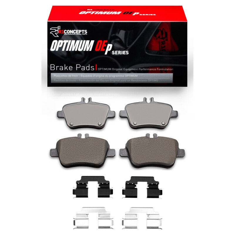 R1 Concepts R1 15-20 Infiniti QX30 Rear Optimum OE Pads & Hardware Kit