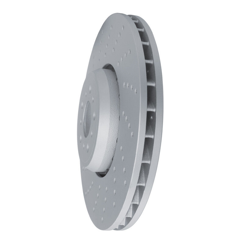 DFC 20-25 BMW X6 Left Front Drilled Hi-Carbon Alloy Geomet Coated Rotor