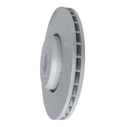 DFC 20-25 BMW X6 Left Front Drilled Hi-Carbon Alloy Geomet Coated Rotor