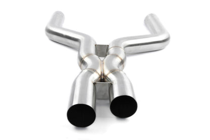 Dinan 24-26 BMW X5 M LCI/X6 M LCI (F95/F96) High Flow X-Pipe Exhaust - 3.25in - Stainless Steel