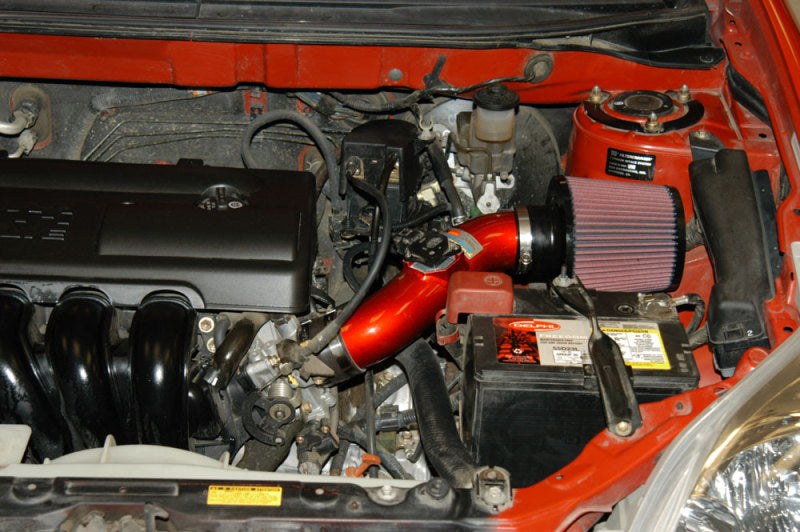 K&N Engineering K&N 03 Toyota Matrix XR Red Typhoon Short Ram Intake
