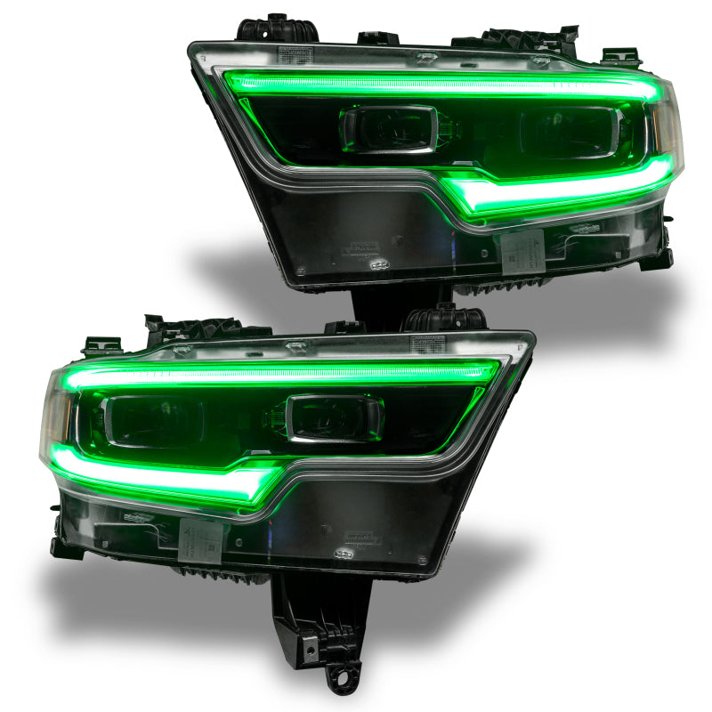 ORACLE Lighting Oracle 19-21 RAM 1500 Projector LED Headlight DRL Kit - RGBW+A w/ BC1 Controller