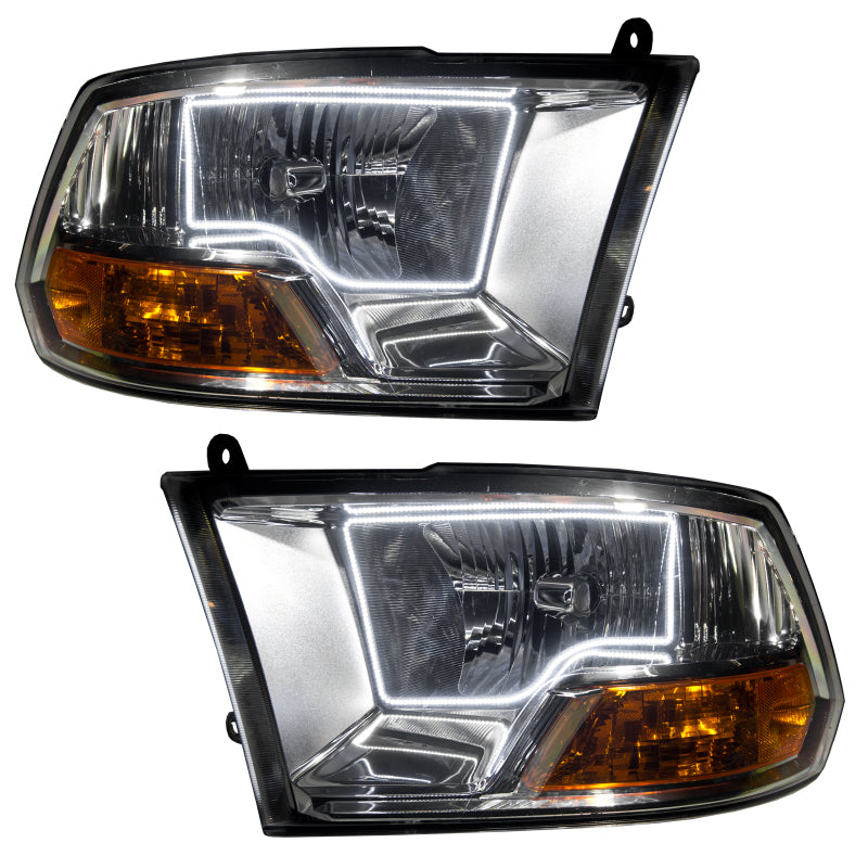 ORACLE Lighting Oracle 09-12 Dodge Ram Non-Sport SMD HL - Chrome - White
