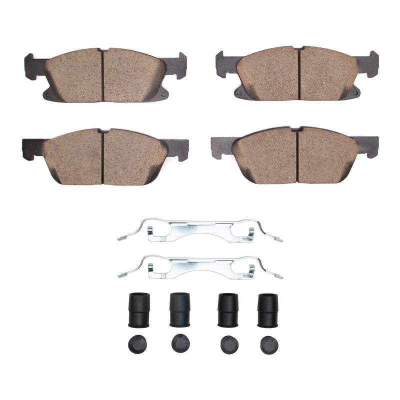 R1 Concepts R1 2019-2024 Ford Edge Front R1 Optimum OE Pads & Hardware Kit