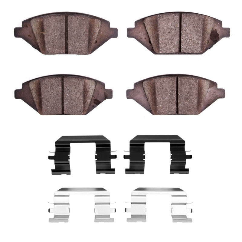 DFC 16-22 Chevrolet Spark (USA/Canada) Front 4000 HybriDynamic Brake Pads and Hardware Kit