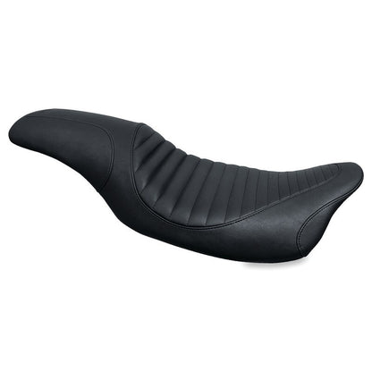Mustang Motorcycle Mustang 08-21 Harley Electra Glide,Rd Glide,Rd King,Str Glide Tripper Fastback 1PC Seat - Black