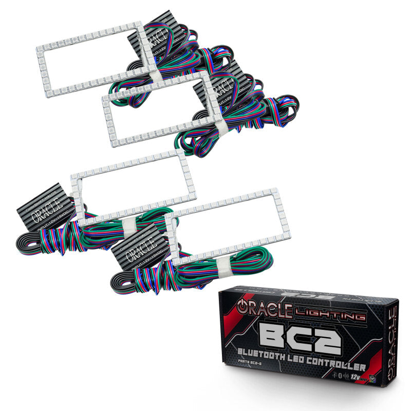ORACLE Lighting Oracle Ford F-150 15-17 Projector Headlight Halo Kit - ColorSHIFT w/ BC1 Controller