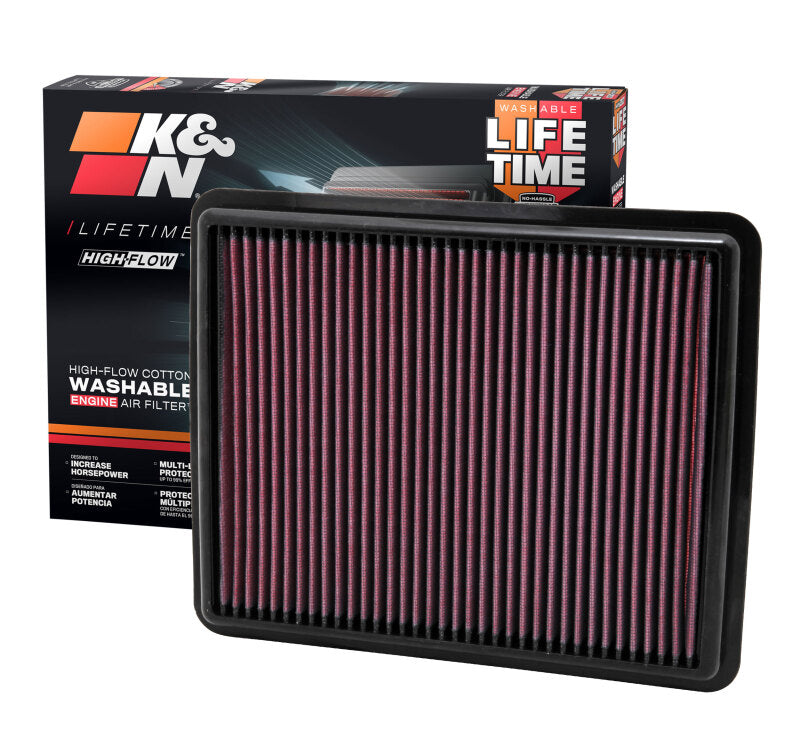 K&N Engineering K&N Replacement Air Filter 10-12 Hyundai Santa Fe/Kia Sorrento / 11-12 Hyundai Sonata/Kia Optima