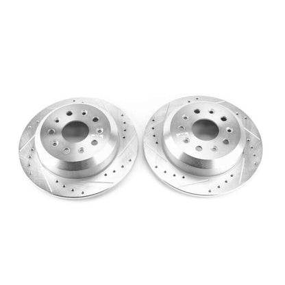 PowerStop Power Stop 2018 Jeep Wrangler Rear Evolution Drilled & Slotted Rotors - Pair