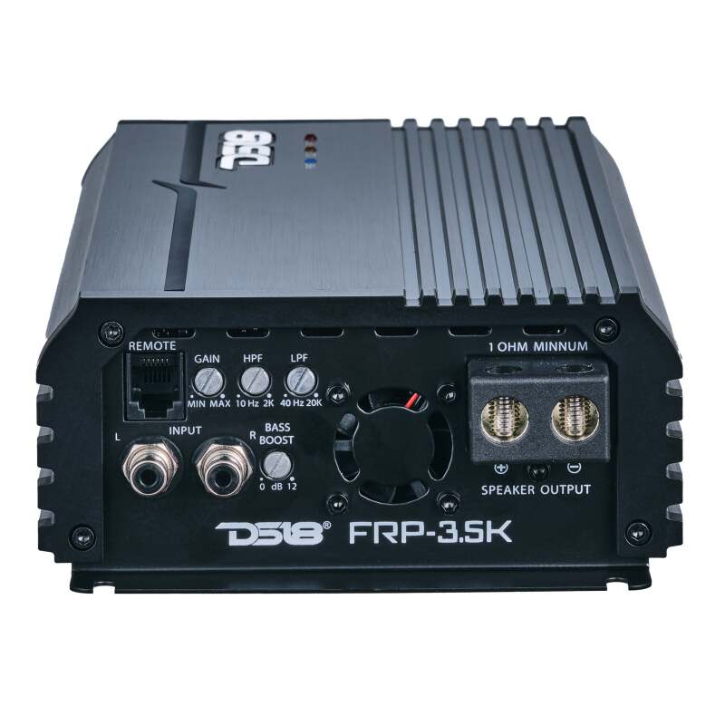 DS18 1-Channel Amp Class D Full-Range Monoblock 3500 Watts RMS/1ohm Titanium