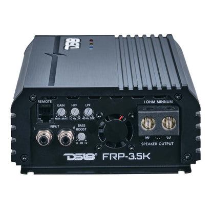 DS18 1-Channel Amp Class D Full-Range Monoblock 3500 Watts RMS/1ohm Titanium