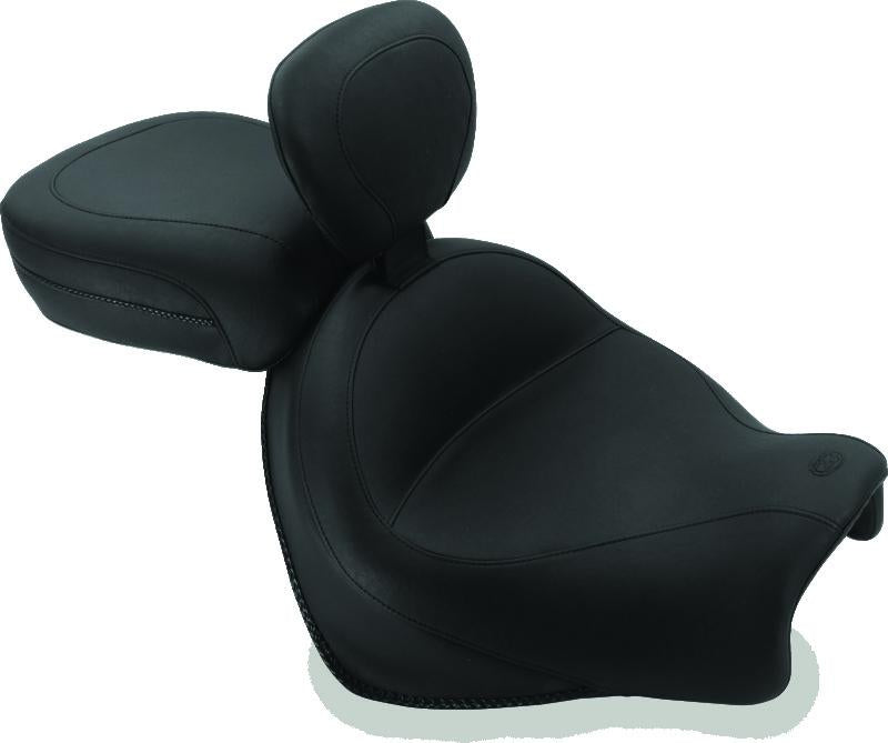 Mustang Motorcycle Mustang Concho Kit Small (32mm) with Leather Strip Hardware