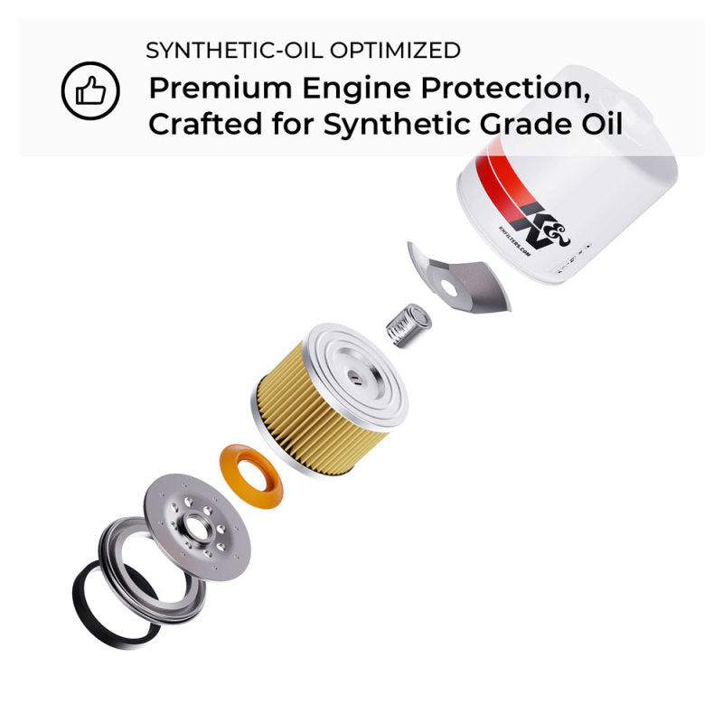 K&N Engineering K&N Universal Performance Gold Oil Filter