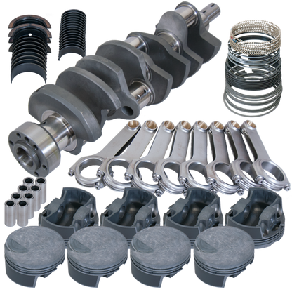 Eagle Chevy 454 4.250in Crank 6.385in H-Beam -3cc Flat Top 4.310in Pistons Balanced Assembly