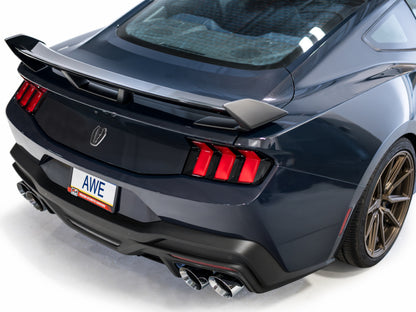 AWE Tuning AWE 2024 Ford Mustang Dark Horse S650 RWD SwitchPath Cat-Back Exhaust w/ Quad Chrome Silver Tips