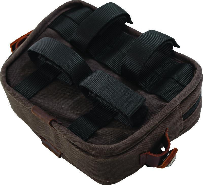 Burly Brand Handlebar Bag - Dark Oak