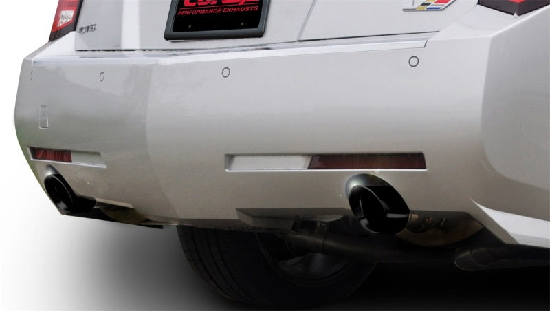 CORSA Performance Corsa 2011-2014 Cadillac CTS Wagon V 6.2L V8 Black Sport Axle-Back Exhaust