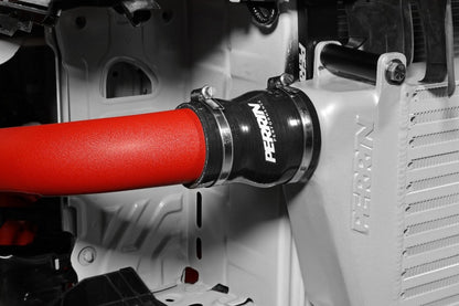 Perrin Performance PERRIN 22-26 Subaru WRX Front Mount Intercooler Kit (Red Tubes & Silver Core)