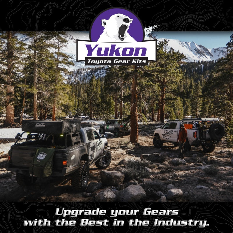 Yukon Gear & Axle Yukon Gear Ring & Pinion Gear Kit Front & Rear for Toyota 8/8IFS Diff (w/Factory Locker) 4.11 Ratio