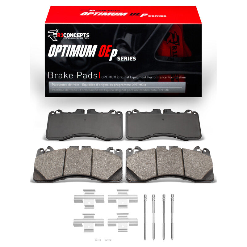 R1 Concepts R1 10-25 Lexus GS F Front Optimum OE Pads & Hardware Kit