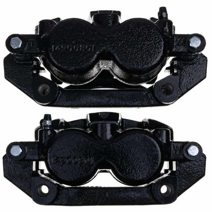 PowerStop Power Stop 11-18 Ram 1500 Front Black Calipers - Pair (w/Bracket)