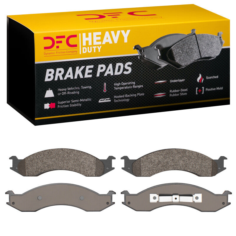 DFC 92-94 Ford E-250 Econoline Front Heavy Duty Pads - Semi Metallic