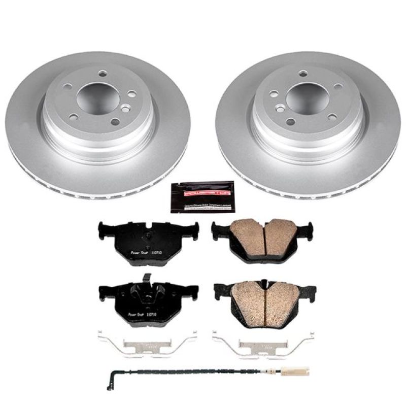 PowerStop Power Stop 2006 BMW 330i Rear Z23 Evolution Sport Coated Brake Kit