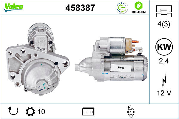 VALEO VAL458387 Starter