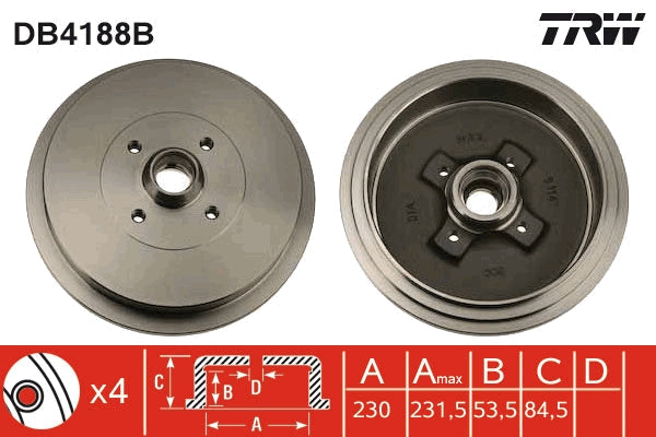 HERTH+BUSS JAKOPARTS J3222043 Brake Caliper