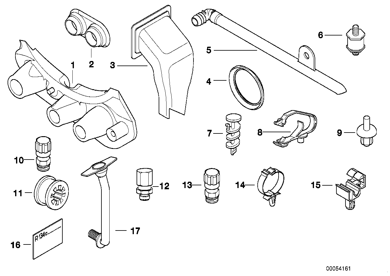 Genuine BMW 64118391398 E39 Vibration Damper (Inc. 525tds, 525i & 520i)