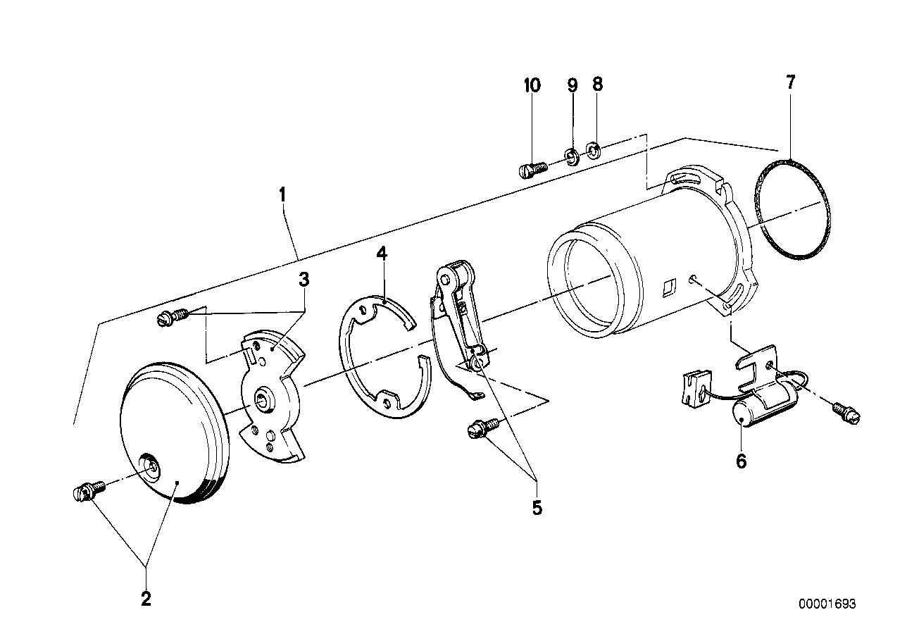 Genuine BMW 12111243923 Bearing Cover (Inc. R45, R65 & R45/N)