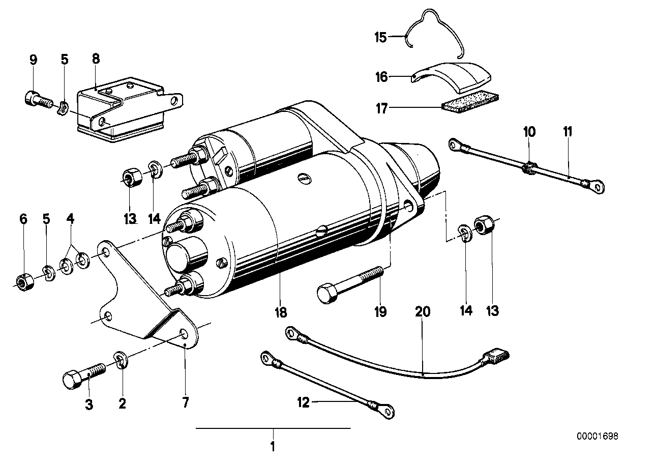Genuine BMW 12411350775 Relay (Inc. R75/5, R50/5 & R60/5)