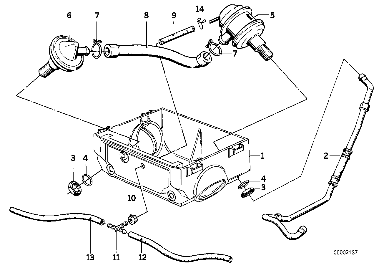 Genuine BMW 13721337468 Grommet SLS (Inc. R45/N, R 80 GS & R45T/N)