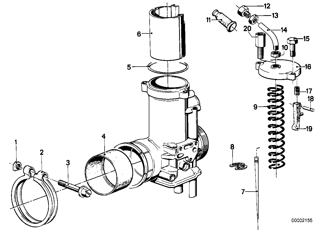 Genuine BMW 13111260848 Spring (Inc. R90S)