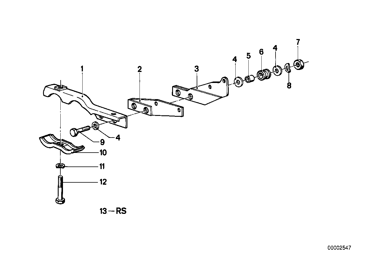 Genuine BMW 18211102741 E12 Carrier (Inc. 525, 2.8L & 3.0Si)