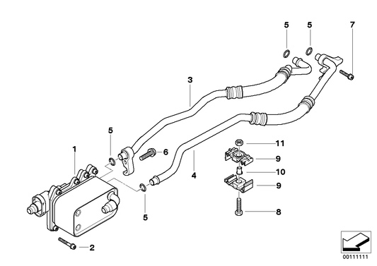 Genuine BMW 17217803830 Heat Exchanger | ML Performance UK Car Parts