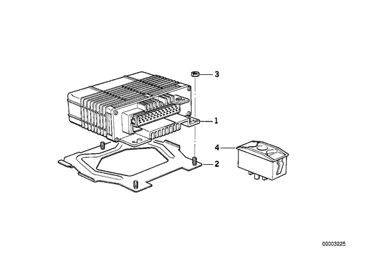 Genuine BMW 24611421972 E36 At-Egs Control Unit CODE: LV (Inc. 318i)