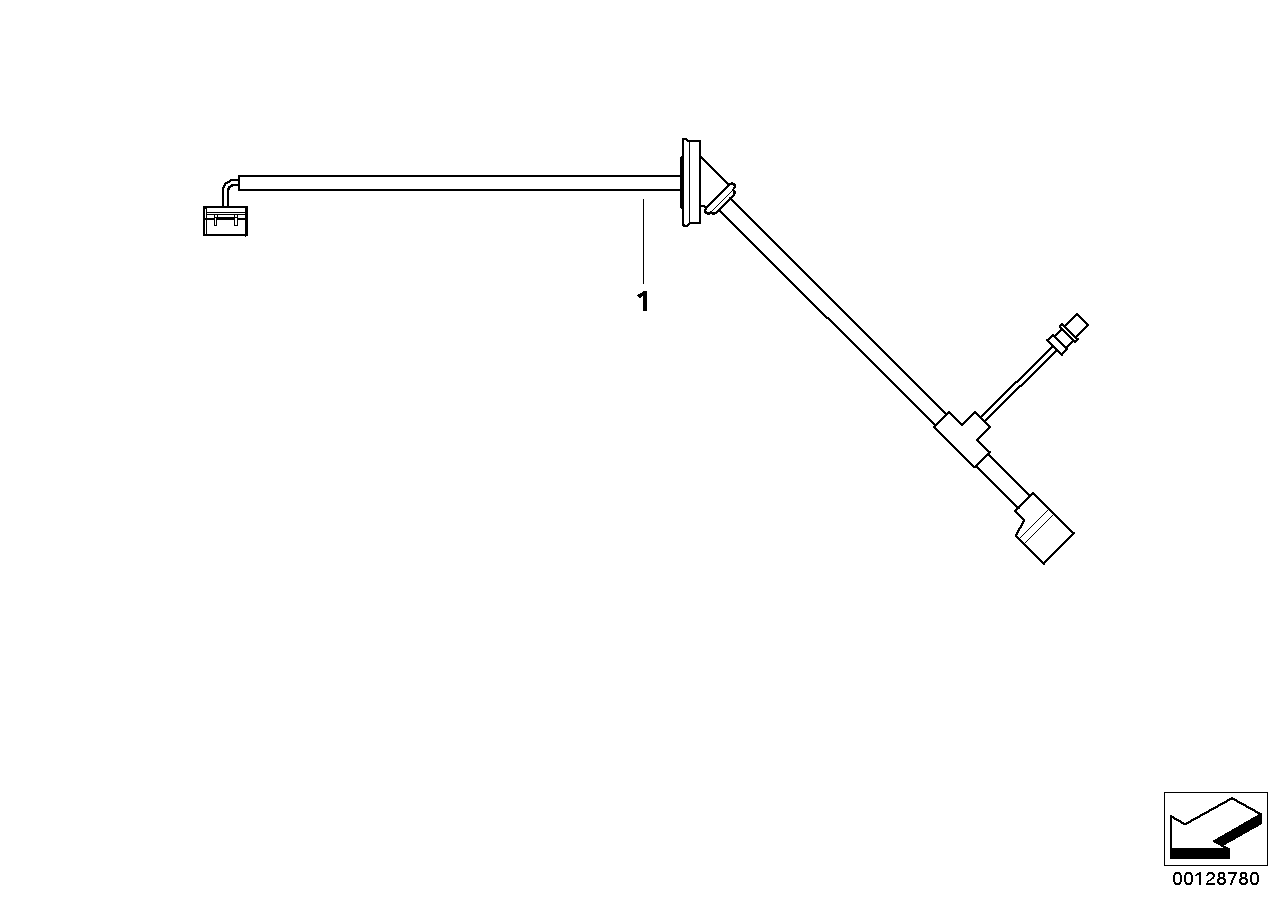 Genuine BMW 12513414473 E83 Wiring Harness Transmission Dxc (Inc. X3)