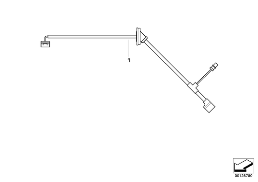 Genuine BMW 12513414473 E83 Wiring Harness Transmission Dxc (Inc. X3)