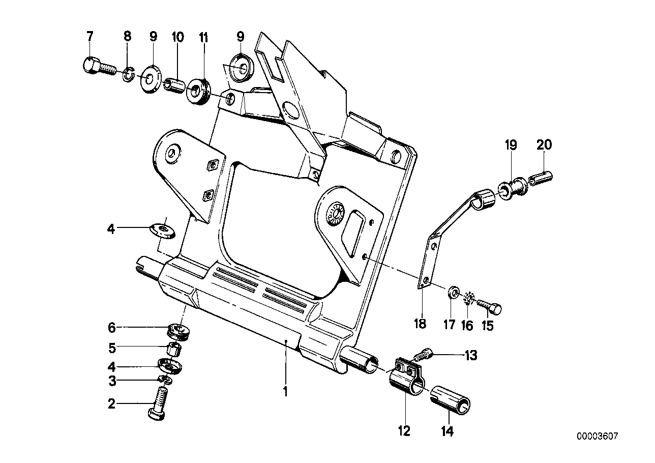 Genuine BMW 31421241870 Panel (Inc. R65LS)