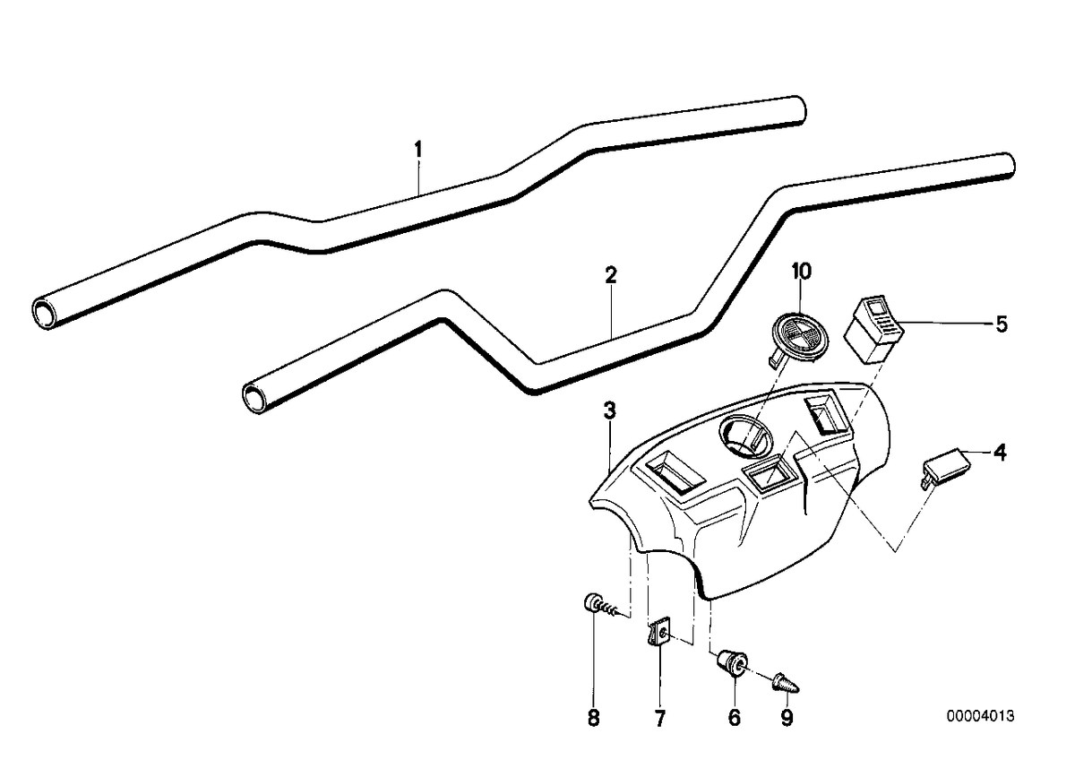 Genuine BMW 32711452460 Impact Plate (Inc. R 65 RT)